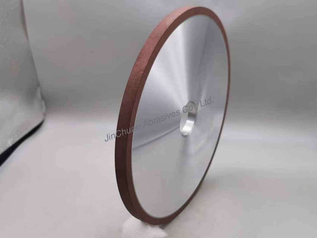 D200 Grit Resin Bonded Diamond Grinding Wheel Flat Shape Aluminium