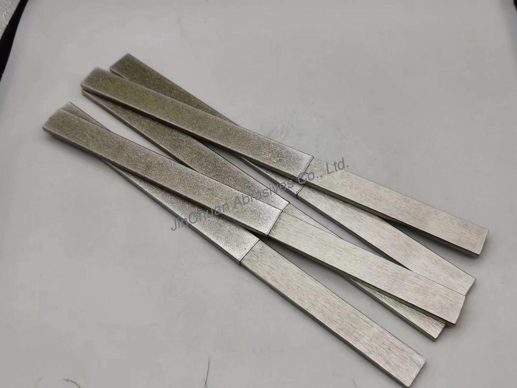 Silver Electroplated Diamond Honing Bar For Grinding