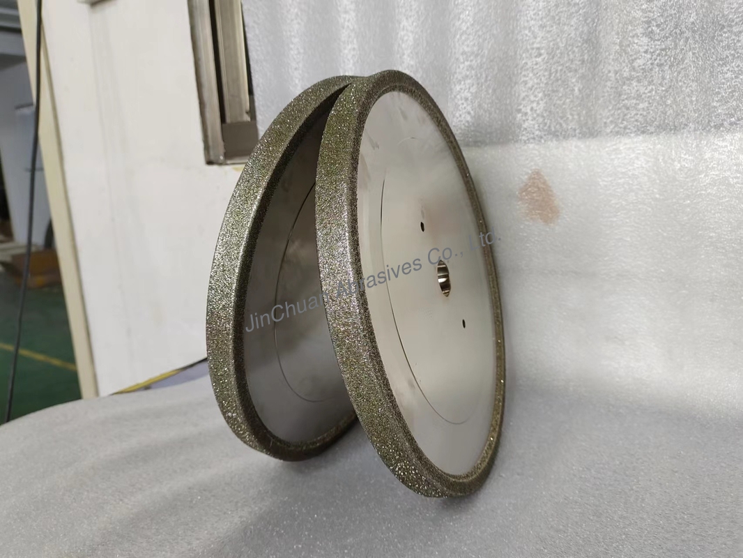 Electro Cast Iron Diamond Grinding Wheel For Casting Work 9A1 355mm