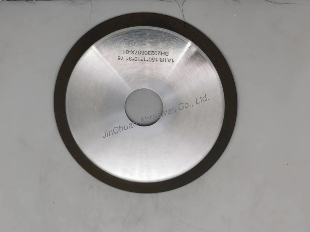 1A1R Resin Bond CBN Cutting Wheel For Carbide Tungsten Flat Cubic Boron Nitride