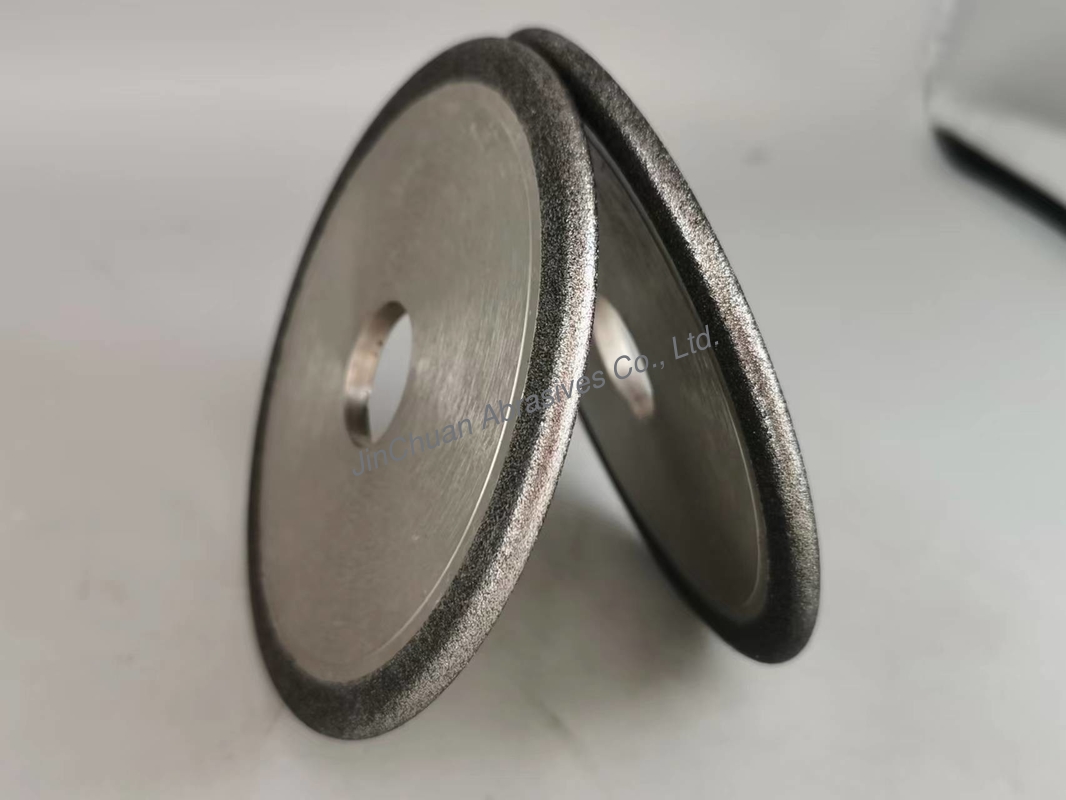 Customized 1F1 Electroplated CBN Grinding Wheels Diameter 105 B80/100