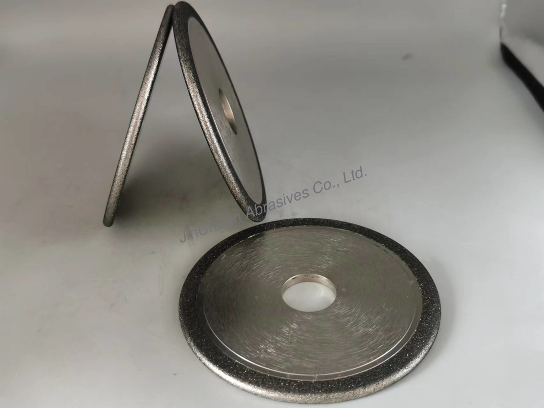 Customized 1F1 Electroplated CBN Grinding Wheels Diameter 105 B80/100
