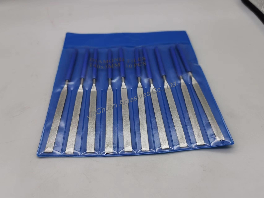 Square Electroplated Diamond File 3*140*5*70 Grinding D200/230