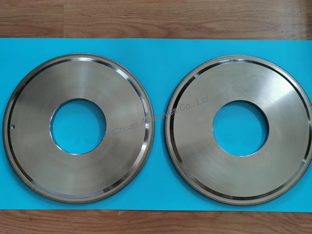 14F1 Electroplated Diamond Grinding Wheels Diameter350 D80/100