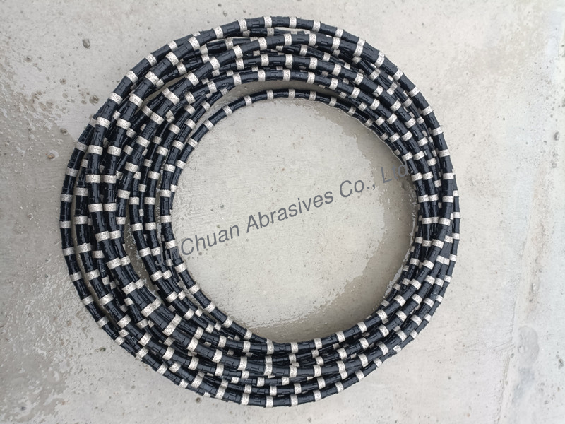 Concrete Granite Diamond Wire Saw For Stone Cutting And Profiling