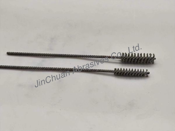Diamond Abrasives Flexible Honing Brush Customized Handle Length 8.5mm And 12mmgrit