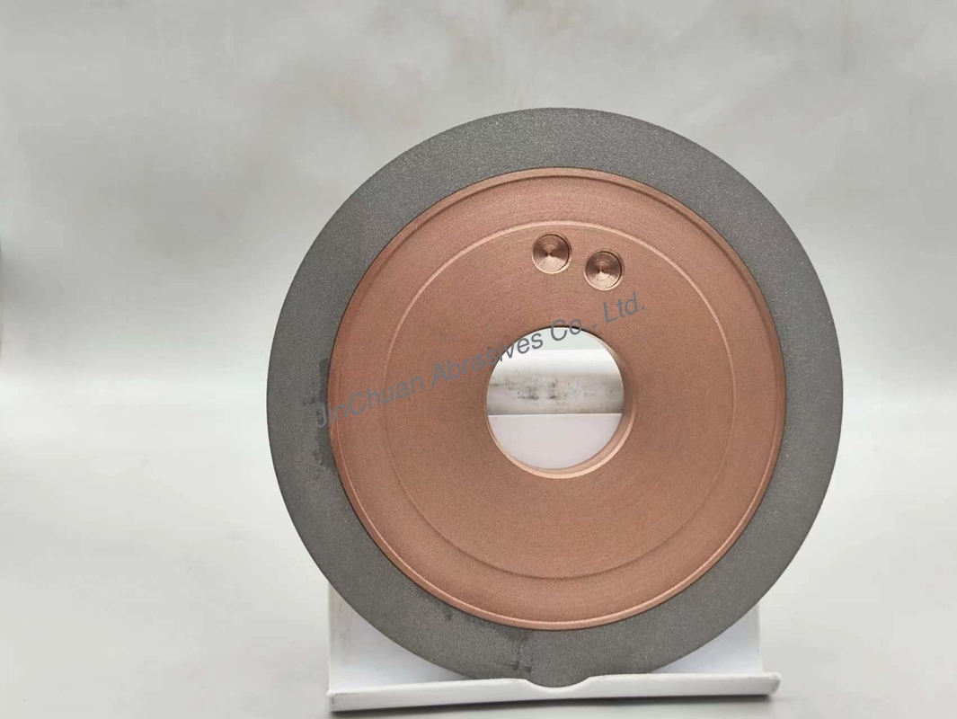 125mm 1V1 20 Degrees Hybrid Bond Diamond Grinding Wheels For Fluting And Gashing