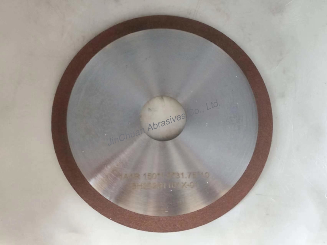 1A1R CBN Diamond Cutting Wheel Resin Bonded Dry Work Kind