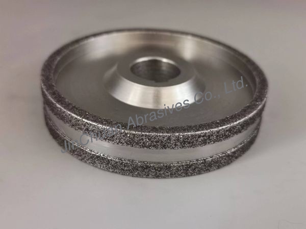 Steel Body Electroplated CBN Grinding Wheels Diameter 100 Grit Number B301
