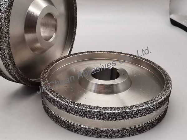 Steel Body Electroplated CBN Grinding Wheels Diameter 100 Grit Number B301