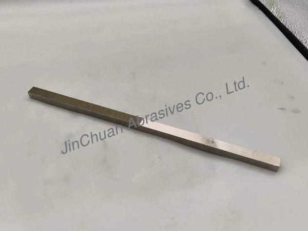 Rectangle Electroplated Diamond Hand File Length 220 Diamond Grit Number 120//140