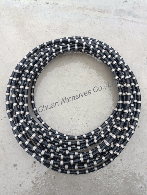 Electroplated Diamond Wire Saw Used For Cutting Concrete Beams And Columns