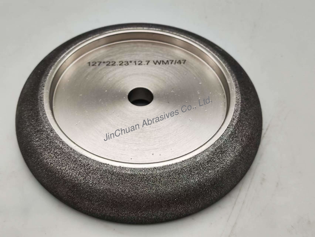 5 Inch 127mm WM 7/47 Profiles Bandsaw Sharpening Wheels For Woodmizer Band Saw Grinder