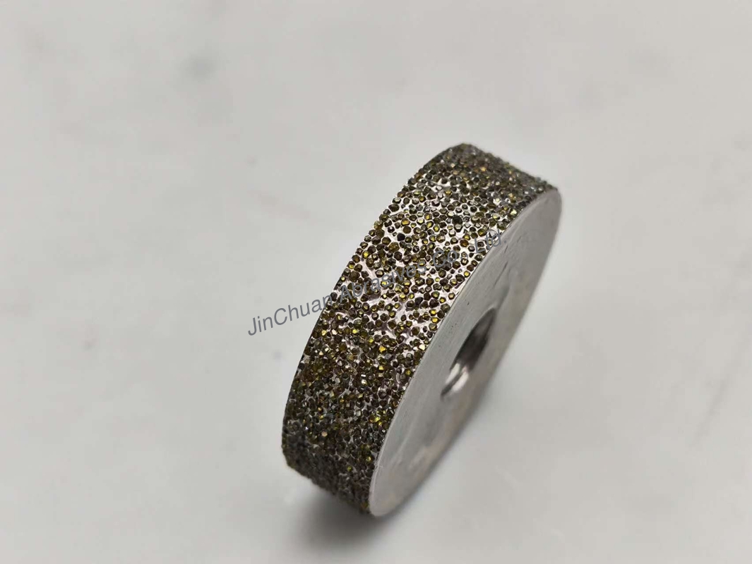 1A1 Gray Steel Electroplated Diamond Grinding Wheels With D30/35 Grit Diamond