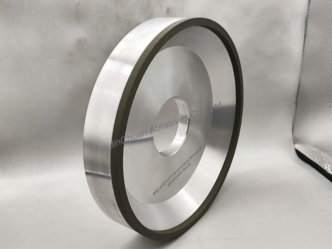 Resin CBN Grinding Wheel With 57mm Inner Hole , Diameter 203mm