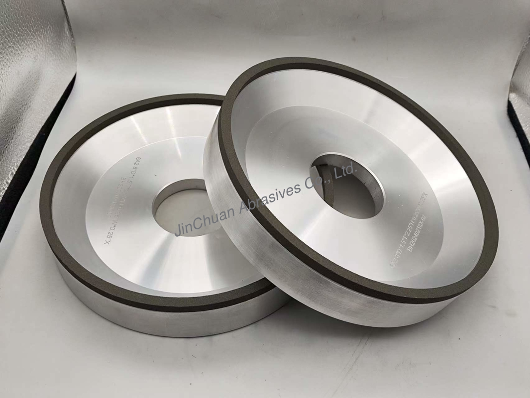 Resin CBN Grinding Wheel With 57mm Inner Hole , Diameter 203mm