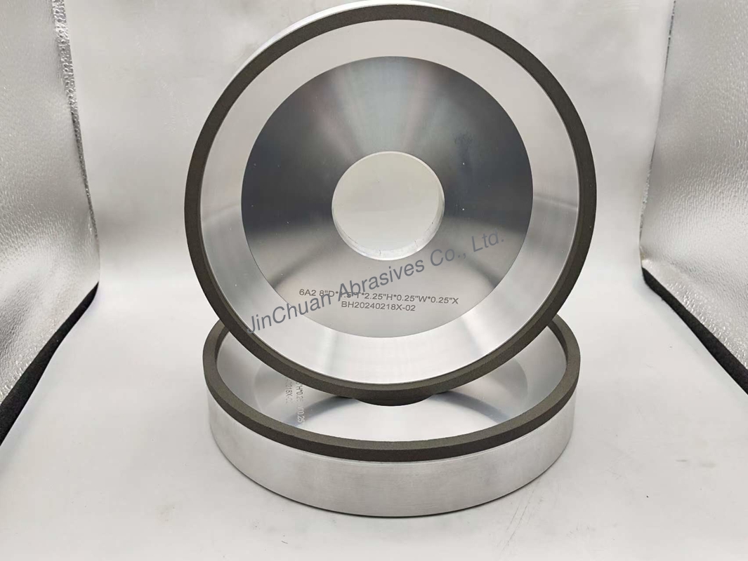 Resin CBN Grinding Wheel With 57mm Inner Hole , Diameter 203mm