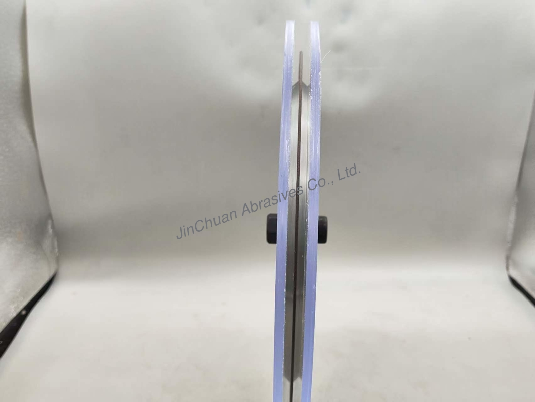 R0.65mm Rein Bond CBN Grinding Wheel For  Tungsten Carbide Roll Sharpening 200mm