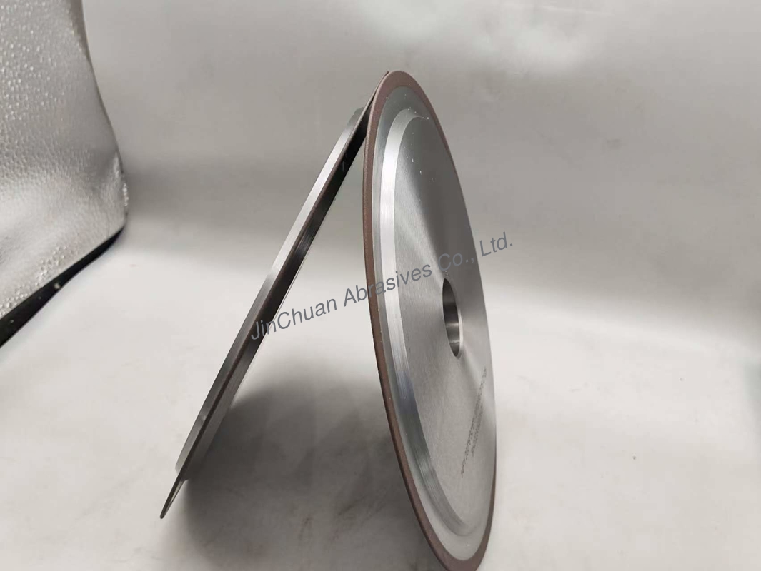 R0.65mm Rein Bond CBN Grinding Wheel For  Tungsten Carbide Roll Sharpening 200mm