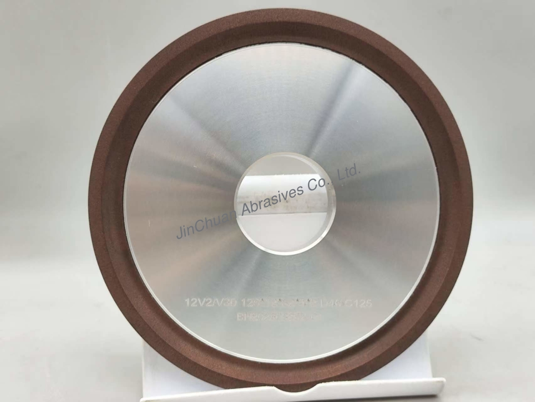 12V2 Resin Diamond  Grinding Wheel Diamond Grinder Dish Shape 30 Degrees
