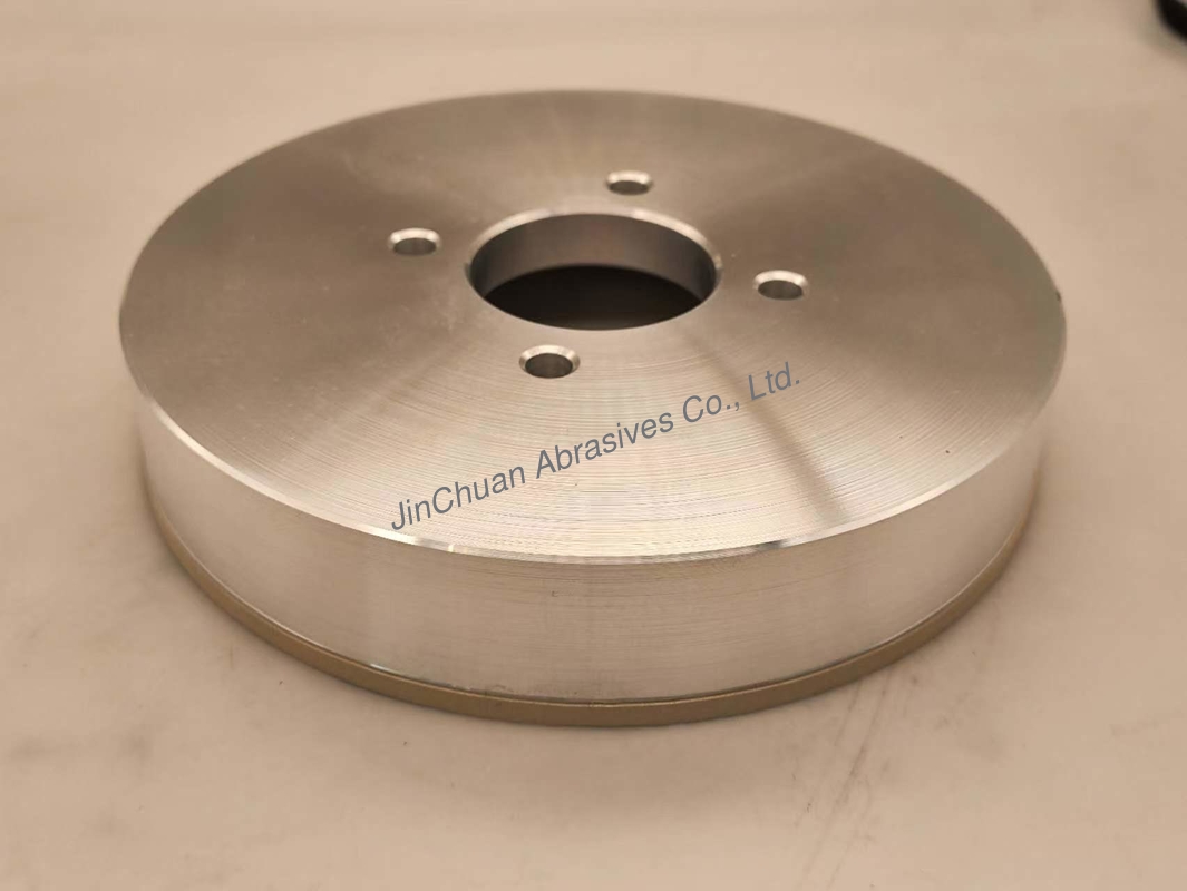 6A2T 150mm Vitrified Bond Diamond Grinding Wheels Wet Work Kind