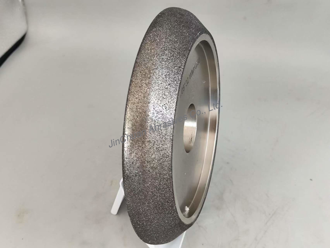 Electroplated CBN Grinding Wheels For Band Saw With 19.05 Inner Hole B151 Diameter 150