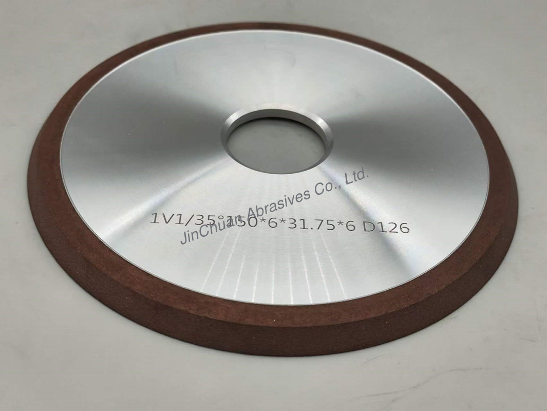 1V1 Resinoid League Diamond Grinding Wheel 150mm With 30 45 Degrees