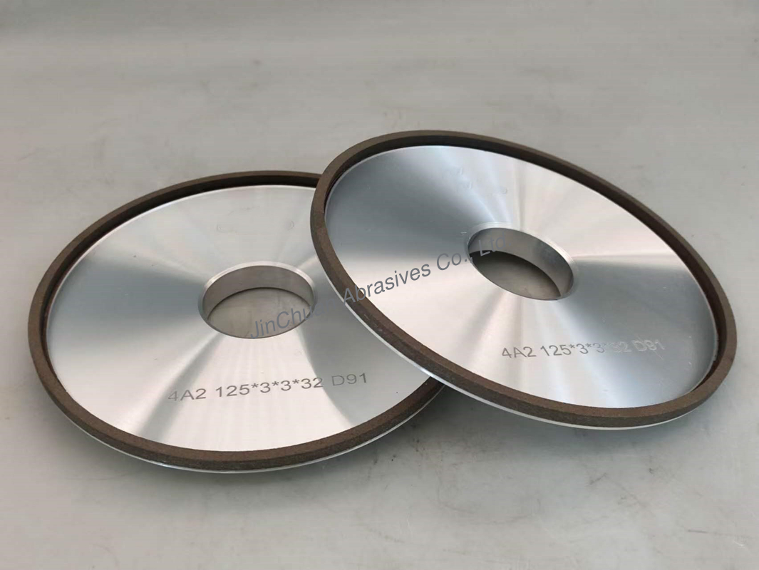 4A2 Resin Diamond Grinding Wheel 125*3*3mm Diamond Abrasives