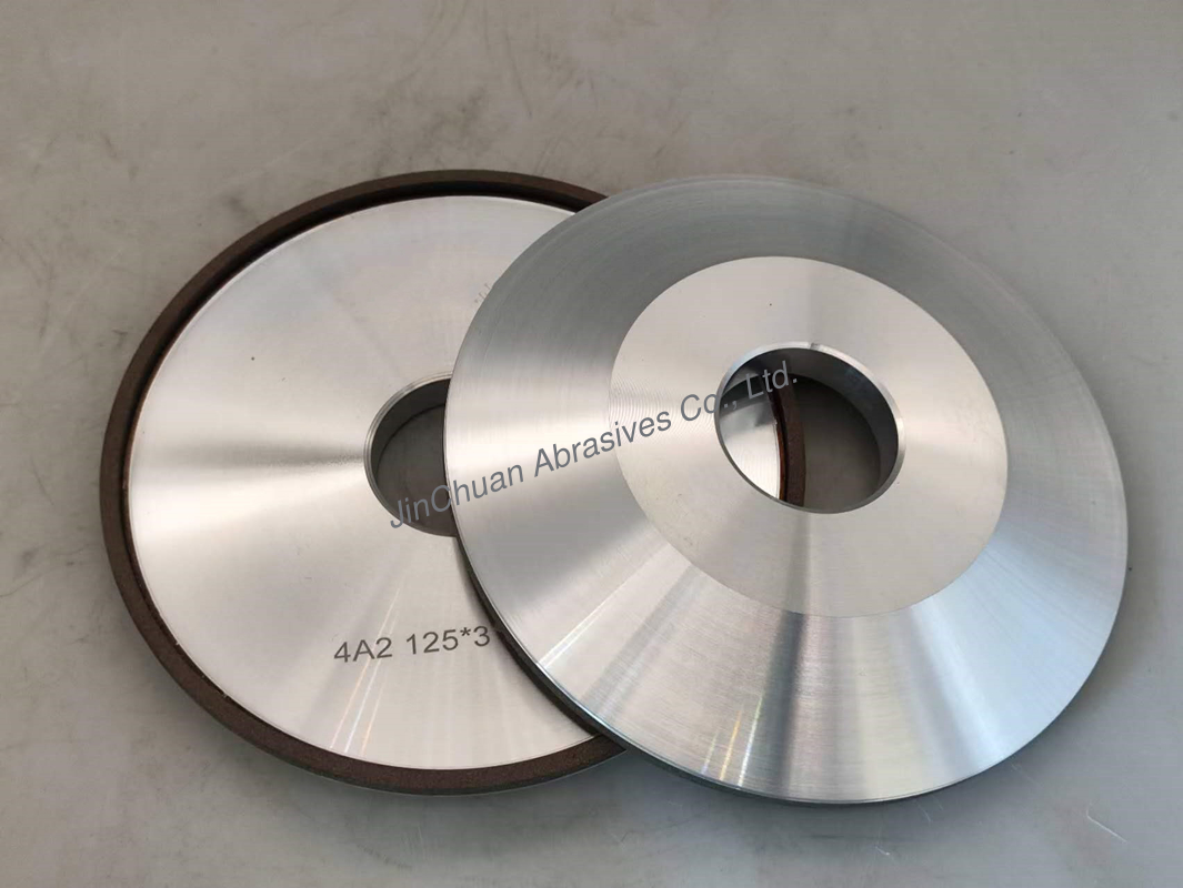 4A2 Resin Diamond Grinding Wheel 125*3*3mm Diamond Abrasives