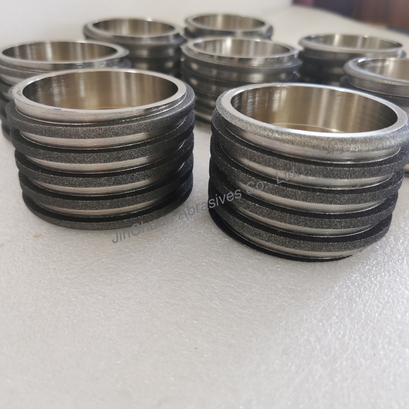 Helical Shape 120*54*20mm CBN Grinding Wheels For Sharpening  Scissors