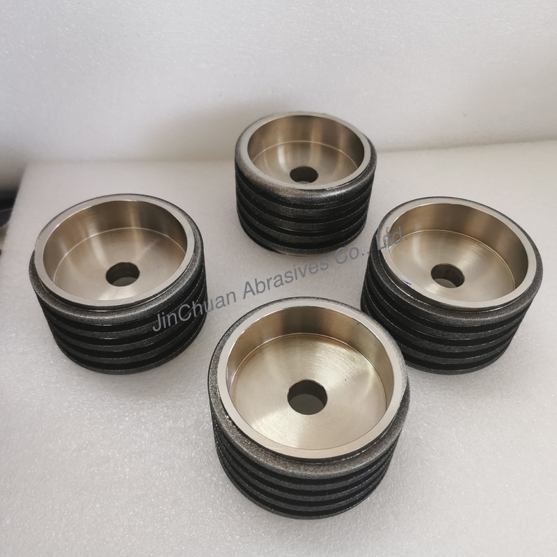 Helical Shape 120*54*20mm CBN Grinding Wheels For Sharpening  Scissors