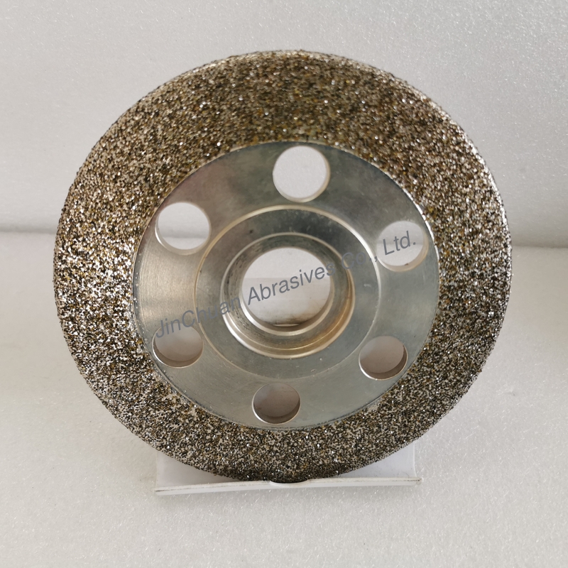Diameter 150mm Electroplated CBN Grinding Wheel With Weight-Reducing Holes
