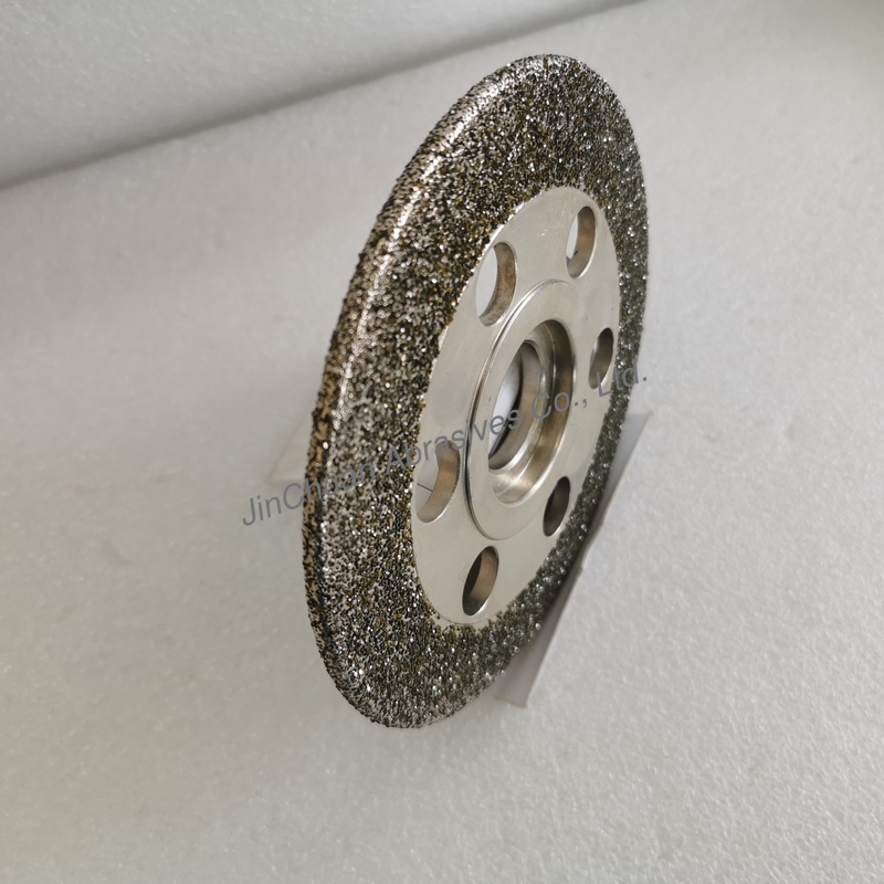 Diameter 150mm Electroplated CBN Grinding Wheel With Weight-Reducing Holes