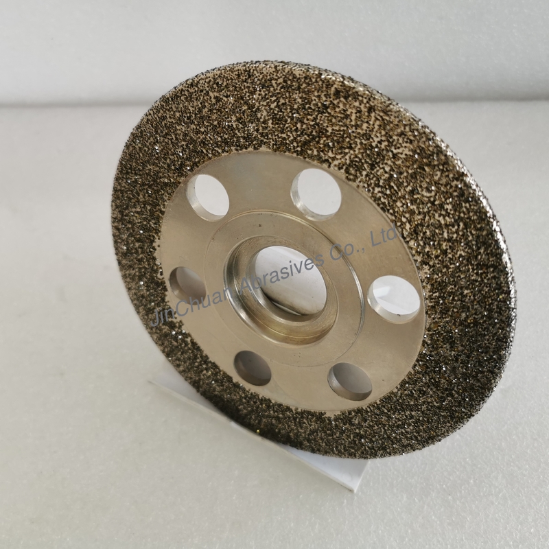 Diameter 150mm Electroplated CBN Grinding Wheel With Weight-Reducing Holes