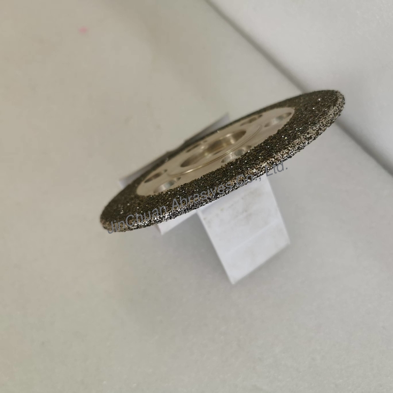 Diameter 150mm Electroplated CBN Grinding Wheel With Weight-Reducing Holes