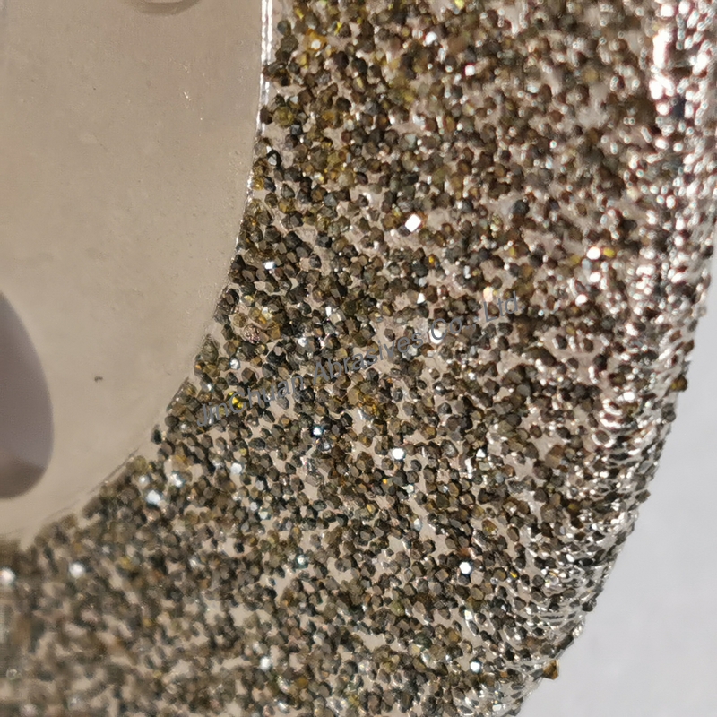 Diameter 150mm Electroplated CBN Grinding Wheel With Weight-Reducing Holes