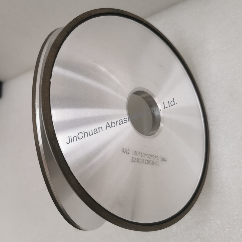 150*12*32*3*2 4A2 Resin Bond Grinding Wheel Top Pick For Face And Peripheral Grinding