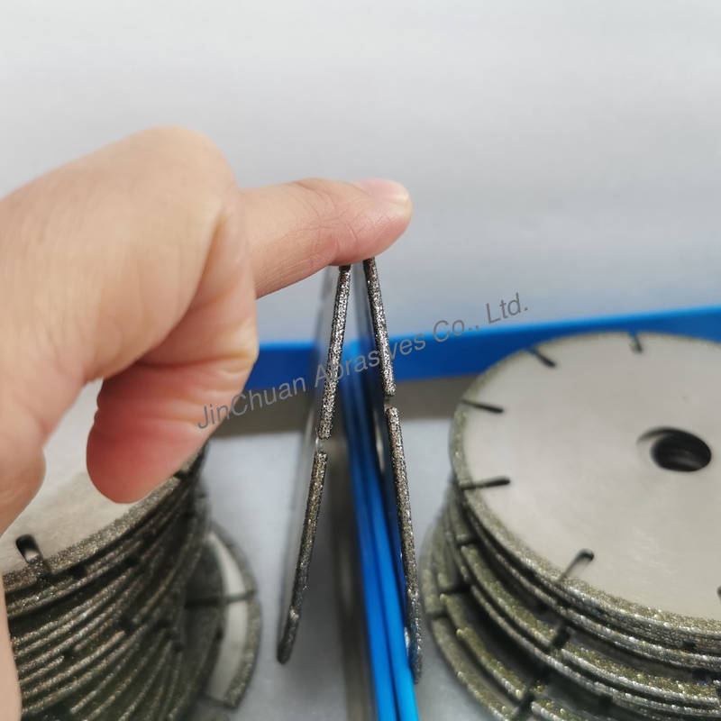 Ultra Thin Electroplate Diamond Slices  For Cutting Carbon Fiber