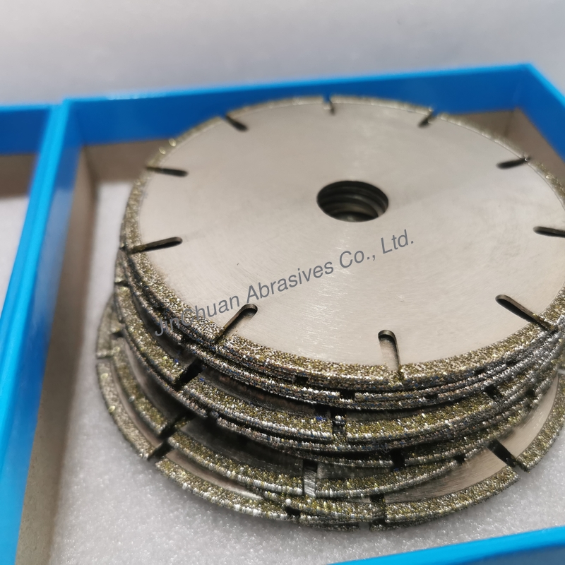 Ultra Thin Electroplate Diamond Slices  For Cutting Carbon Fiber