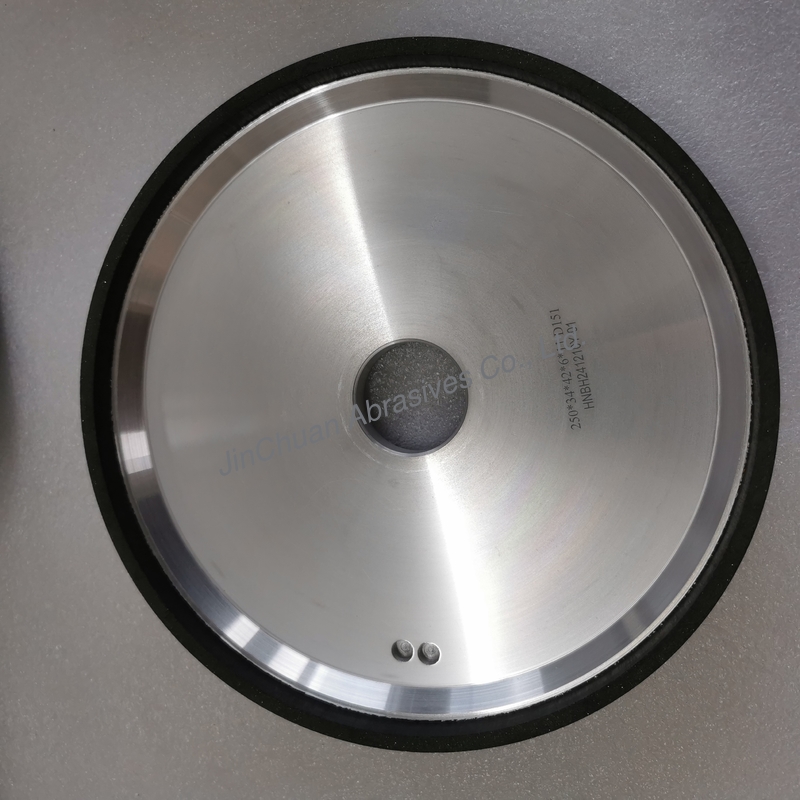 12A2 250*34*42  Plating Width 6mm Resin Bond CBN Grinding Wheel