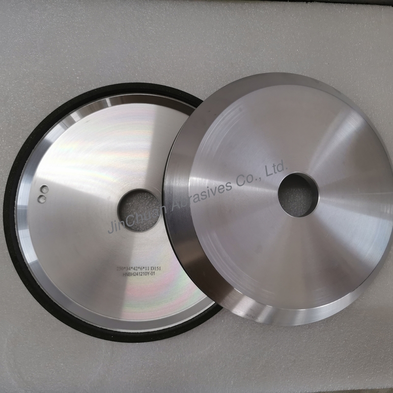 12A2 250*34*42  Plating Width 6mm Resin Bond CBN Grinding Wheel