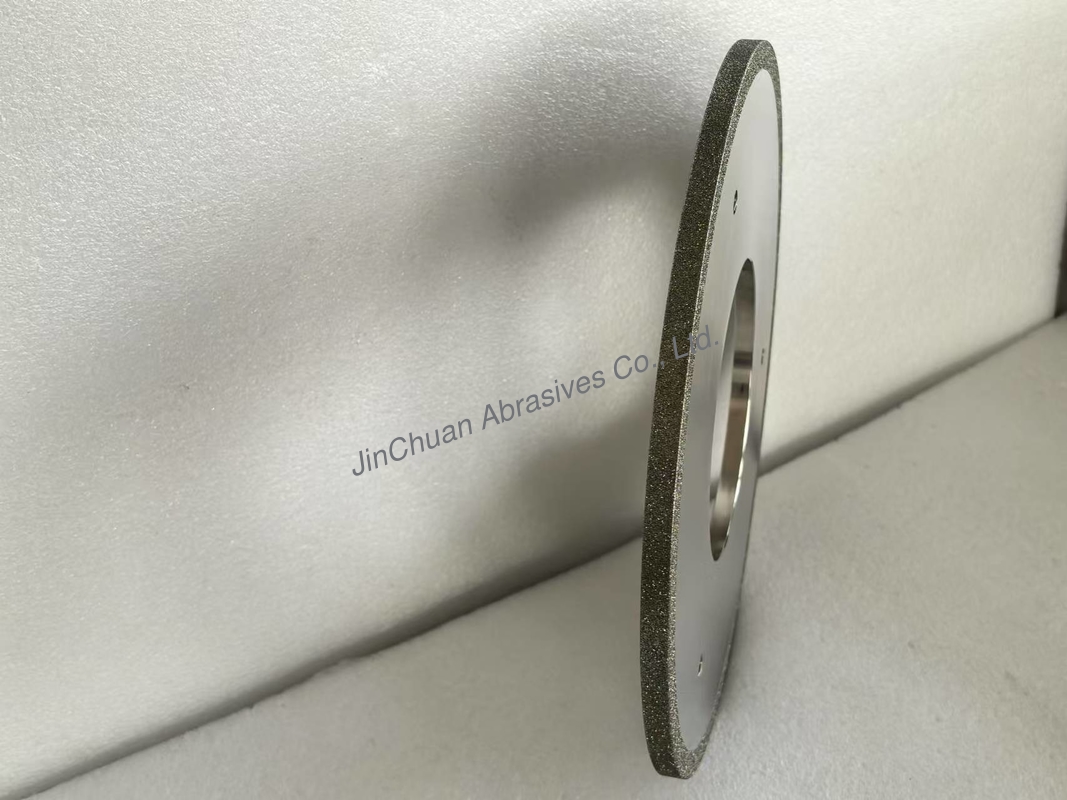 1A1 300*10*127  Plating Width 10mm  D60/70  Electroplating Diamond Grinding Wheel For Sophisticated Production Equipment