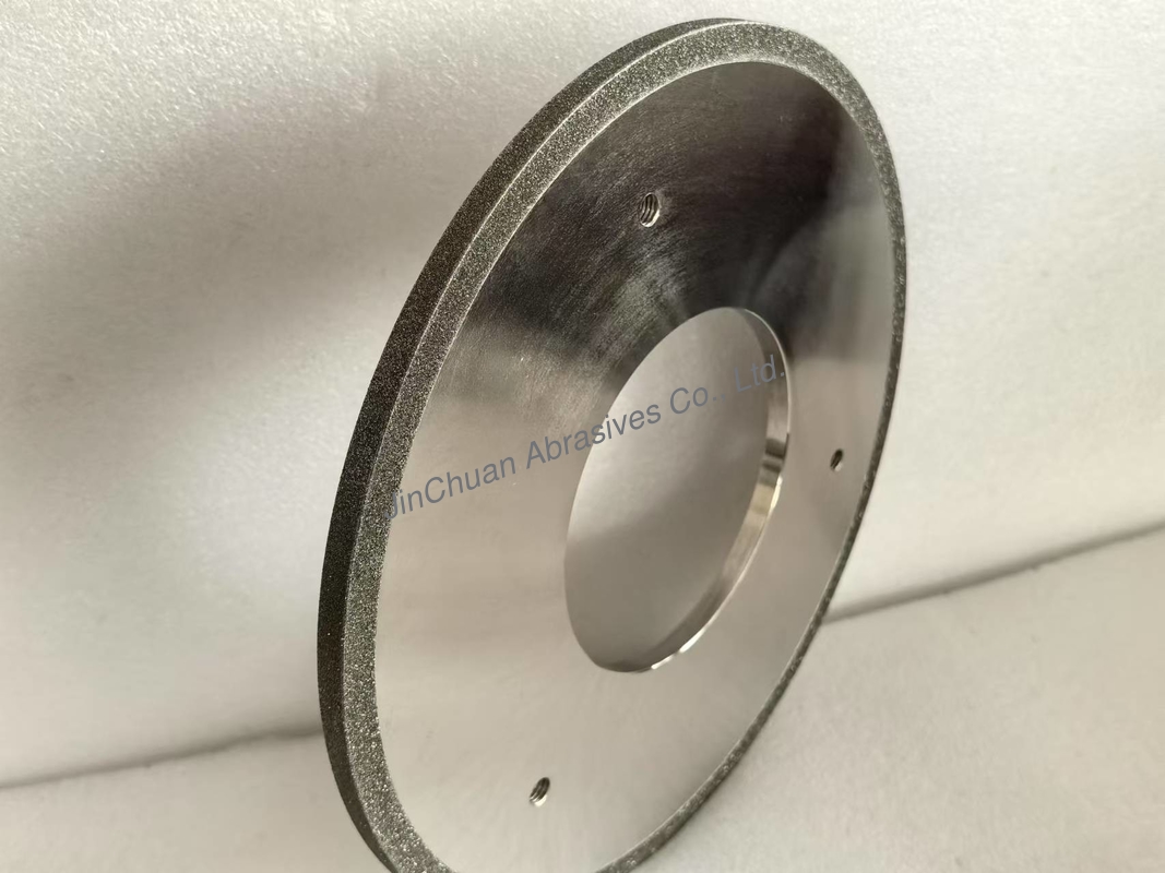 1A1 300*10*127  Plating Width 10mm  D60/70  Electroplating Diamond Grinding Wheel For Sophisticated Production Equipment