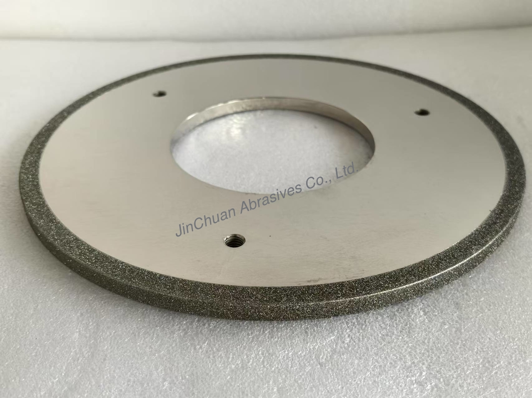 1A1 300*10*127  Plating Width 10mm  D60/70  Electroplating Diamond Grinding Wheel For Sophisticated Production Equipment