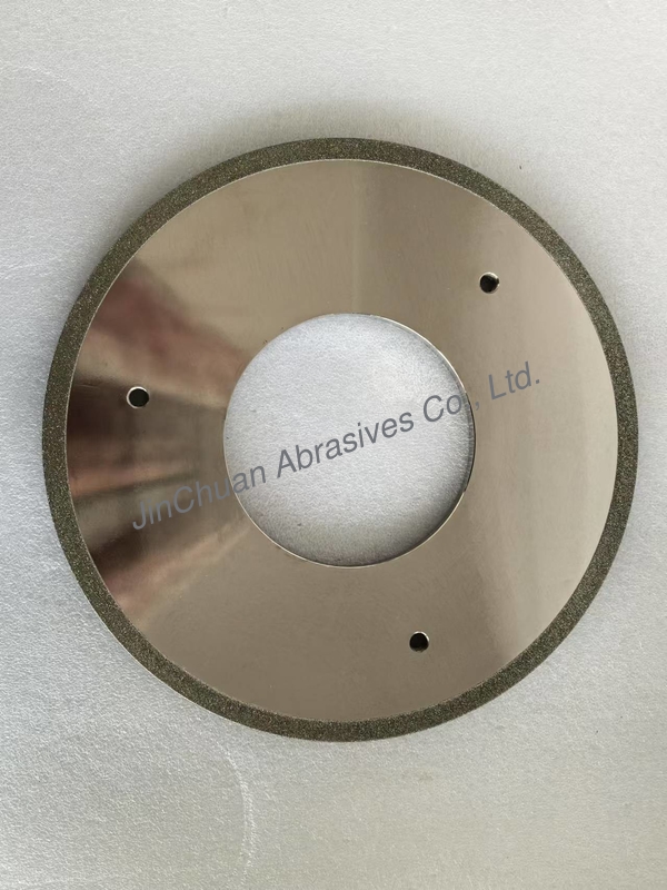 1A1 300*10*127  Plating Width 10mm  D60/70  Electroplating Diamond Grinding Wheel For Sophisticated Production Equipment