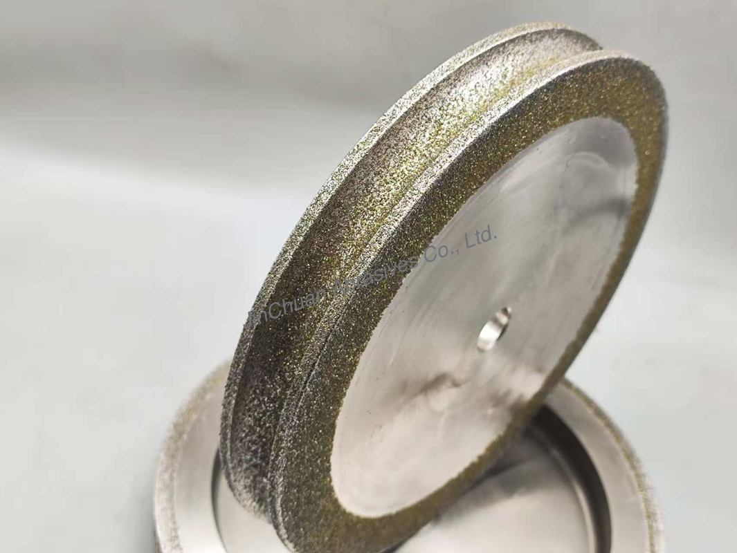 1F6Y 153.67*20.32*12.7 D40/45 Electroplated Diamond Grinding Wheel