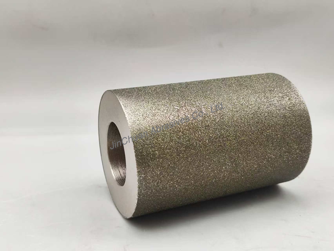 50.8/88.9*76.2*25.4mm  D60/70 Electroplated Diamond Grinding Wheel  For Automobile Tires Grinding