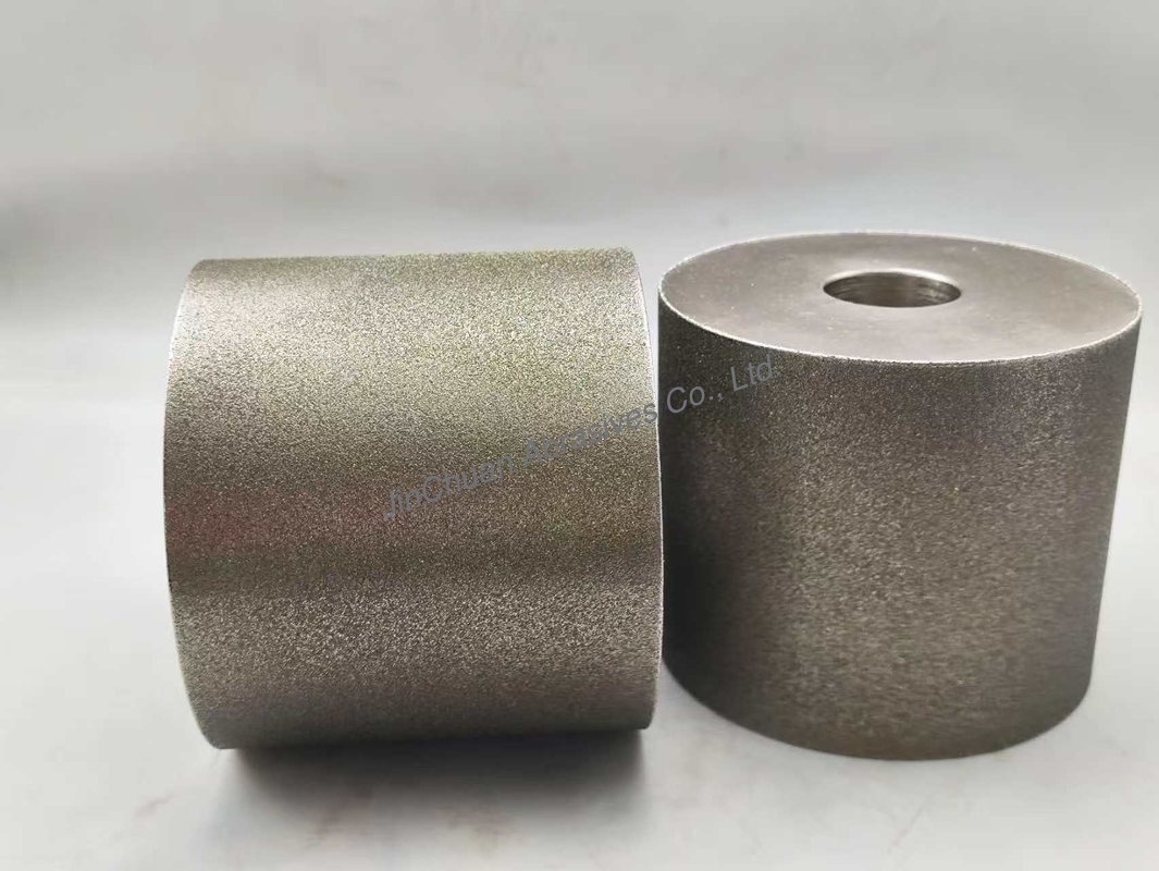 50.8/88.9*76.2*25.4mm  D60/70 Electroplated Diamond Grinding Wheel  For Automobile Tires Grinding