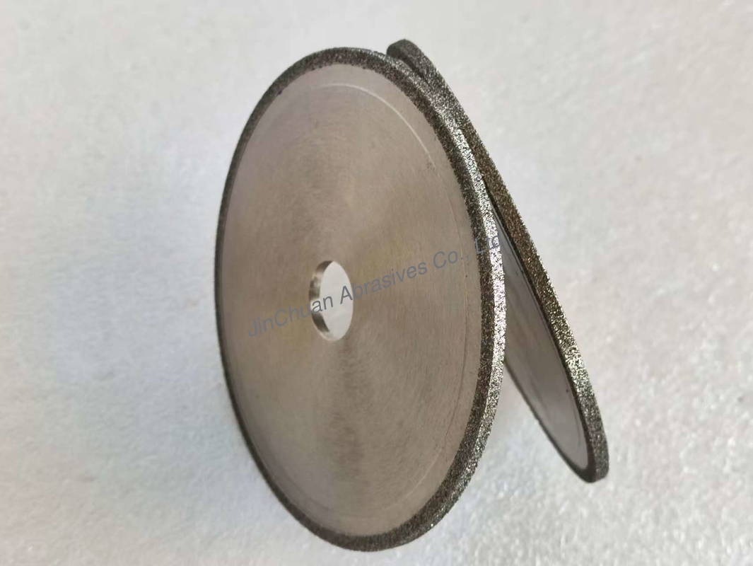 200mm 4.5mm Thickness Electroplated Bonded CBN Wheels For Fluting And Slotting