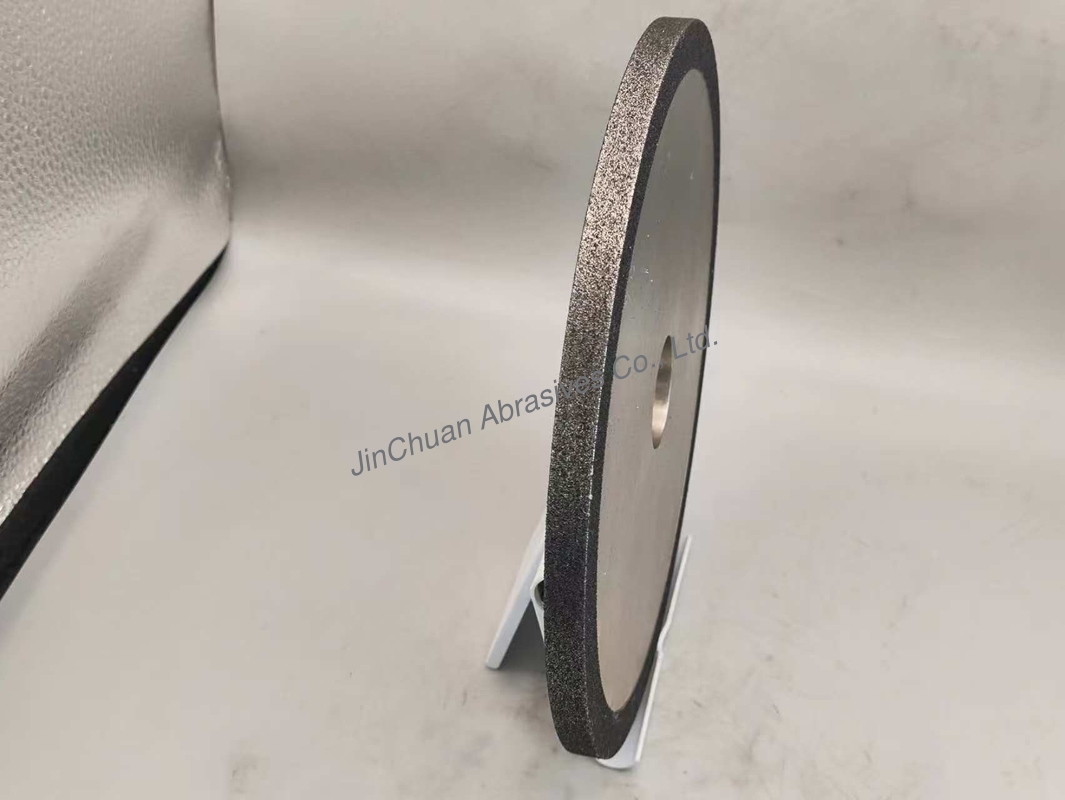 Electroplated CBN Grinding Wheels 200*9.5mm With Radius 0.38mm For Precision Grinding And Smooth Surface Finishing